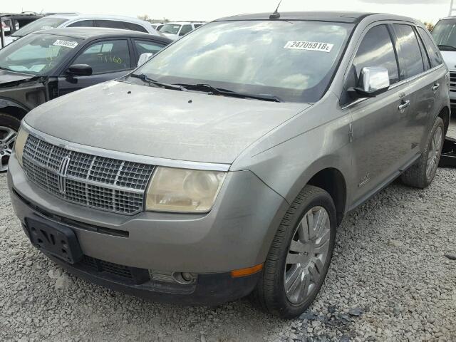 2LMDU68C78BJ40256 - 2008 LINCOLN MKX GRAY photo 2