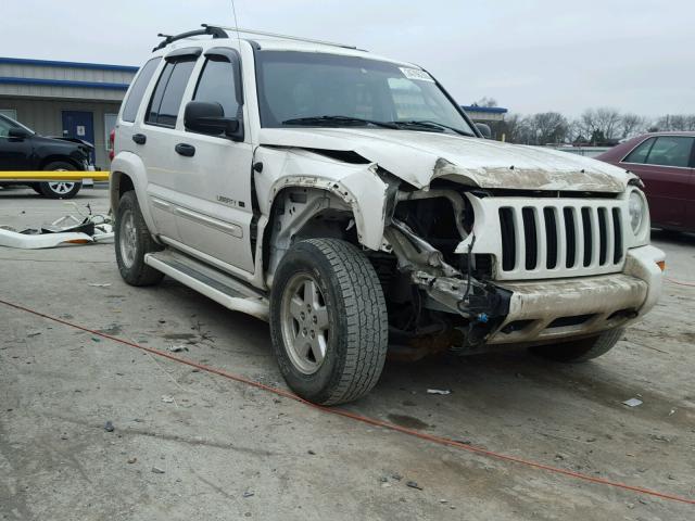 1J4GL58K72W112619 - 2002 JEEP LIBERTY LI WHITE photo 1