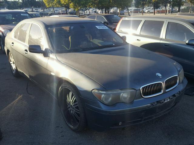 WBAGL63483DP68293 - 2003 BMW 745 I GRAY photo 1