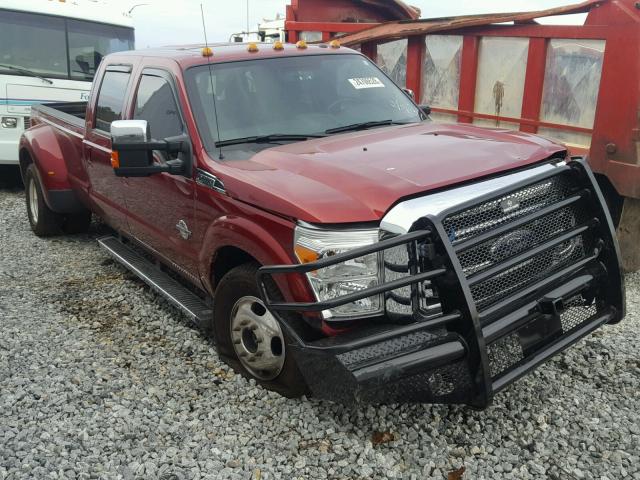 1FT8W3DT5GEA95336 - 2016 FORD F350 SUPER RED photo 1