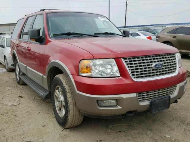 1FMPU18L03LA89557 - 2003 FORD EXPEDITION RED photo 1