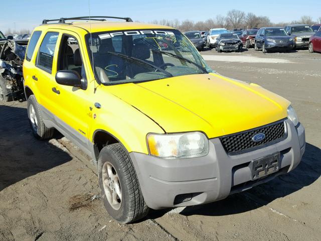 1FMYU02182KB21200 - 2002 FORD ESCAPE XLS YELLOW photo 1