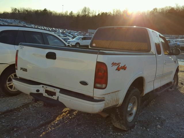 1FTRX18W7YNB84840 - 2000 FORD F150 WHITE photo 4