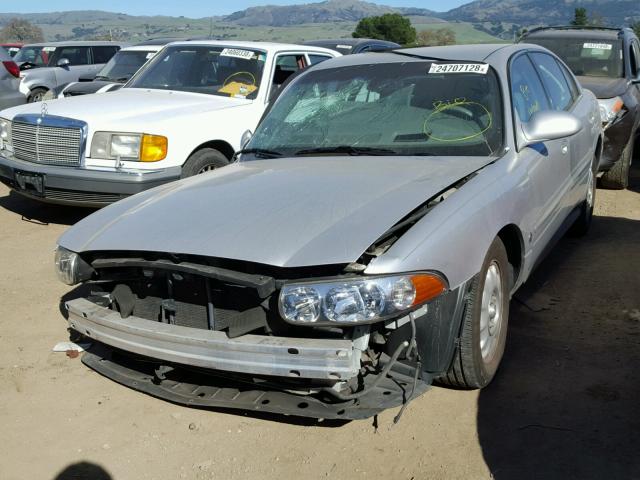 1G4HR54K72U127319 - 2002 BUICK LESABRE LI SILVER photo 2