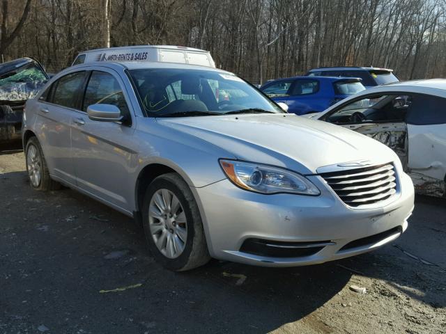 1C3CCBAB3CN282677 - 2012 CHRYSLER 200 LX SILVER photo 1