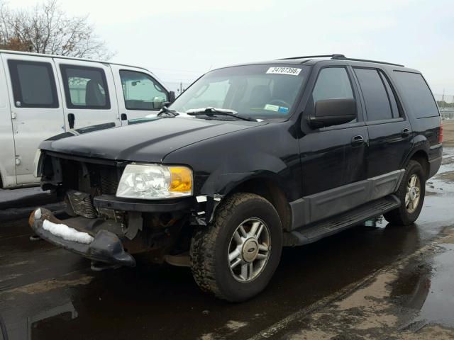 1FMPU16L63LC30523 - 2003 FORD EXPEDITION BLACK photo 2