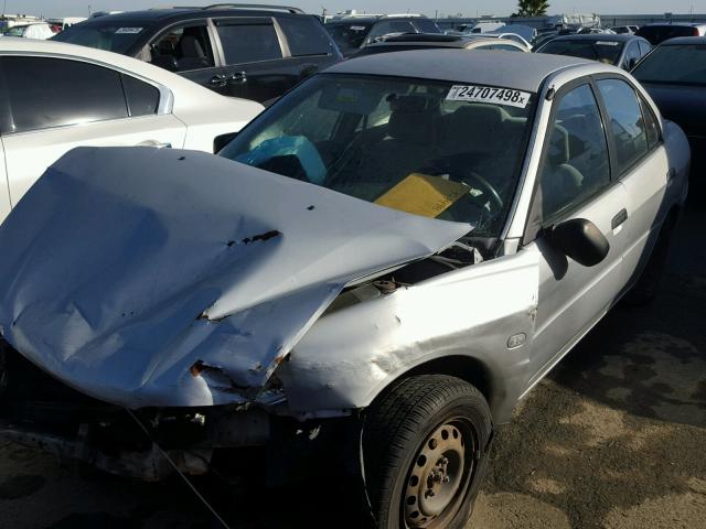 JA3AY26C61U039226 - 2001 MITSUBISHI MIRAGE ES SILVER photo 2