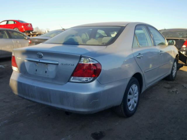 4T1BE32K56U117936 - 2006 TOYOTA CAMRY LE SILVER photo 4