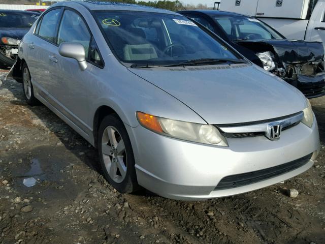 1HGFA16868L088350 - 2008 HONDA CIVIC EX ვერცხლისფერი ფოტო 1
