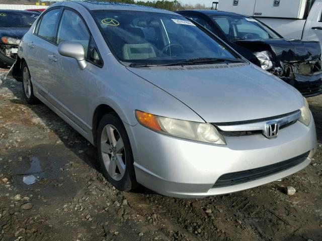 1HGFA16868L088350 - 2008 HONDA CIVIC EX SILVER photo 1