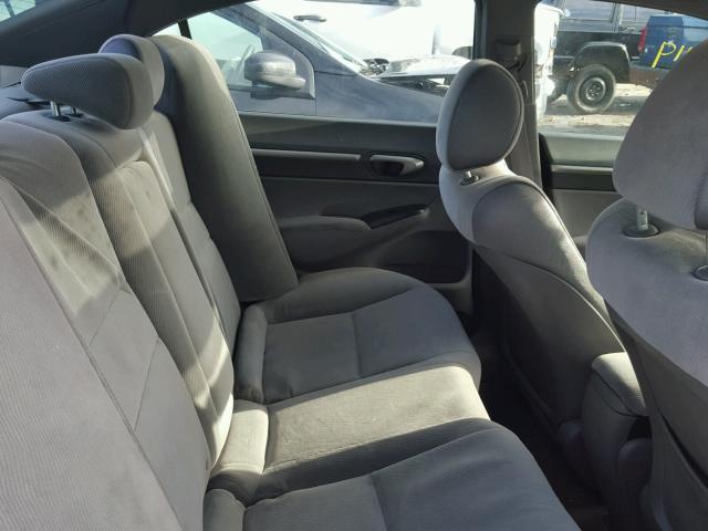 1HGFA16868L088350 - 2008 HONDA CIVIC EX ვერცხლისფერი ფოტო 6