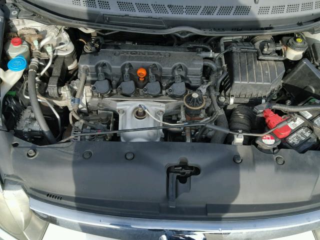 1HGFA16868L088350 - 2008 HONDA CIVIC EX ვერცხლისფერი ფოტო 7