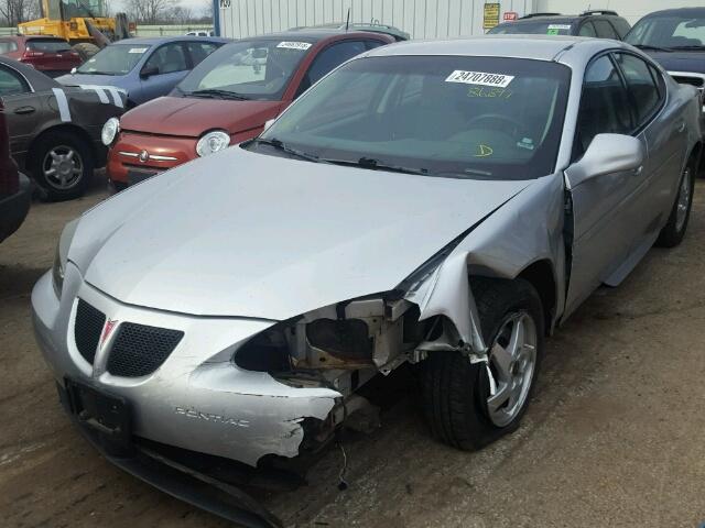 2G2WP522841303155 - 2004 PONTIAC GRAND PRIX SILVER photo 2