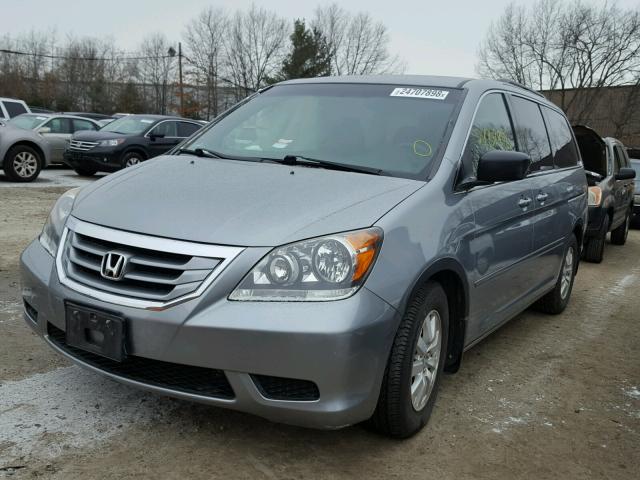 5FNRL38409B033005 - 2009 HONDA ODYSSEY EX GRAY photo 2