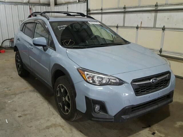 JF2GTADC1JH210207 - 2018 SUBARU CROSSTREK BLUE photo 1