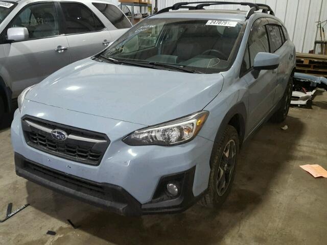 JF2GTADC1JH210207 - 2018 SUBARU CROSSTREK BLUE photo 2