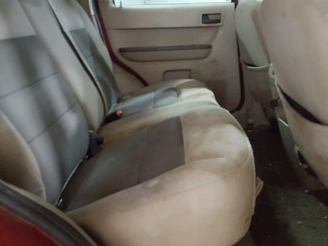 1FMCU93148KC16312 - 2008 FORD ESCAPE XLT RED photo 6