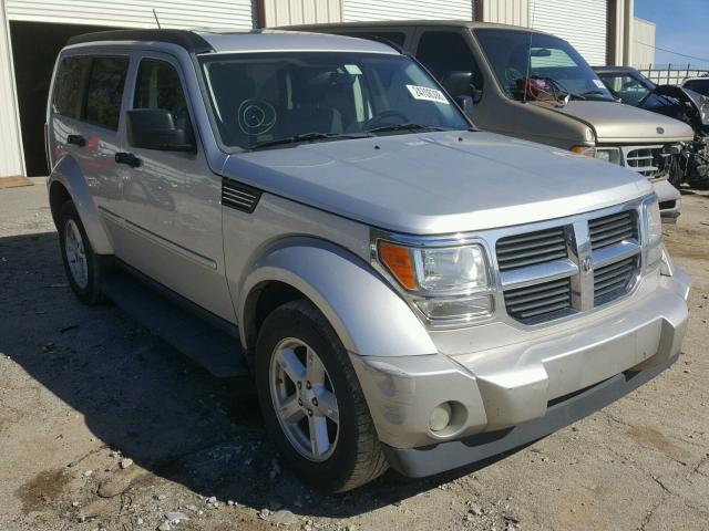 1D8GT58K67W586530 - 2007 DODGE NITRO SLT SILVER photo 1