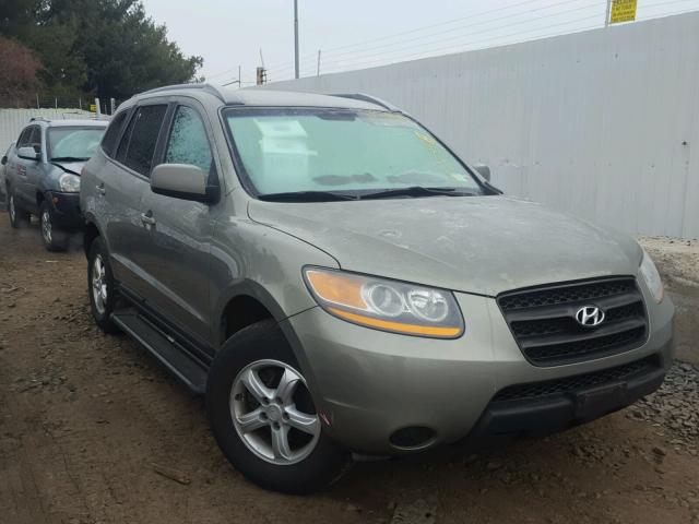 5NMSG13D98H144750 - 2008 HYUNDAI SANTA FE G GREEN photo 1