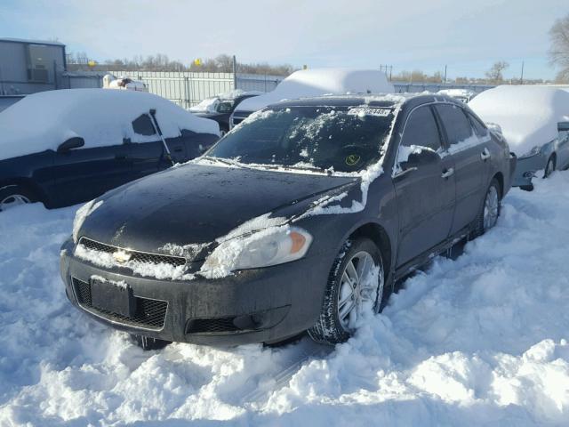 2G1WC5E33E1107386 - 2014 CHEVROLET IMPALA LIM CHARCOAL photo 2