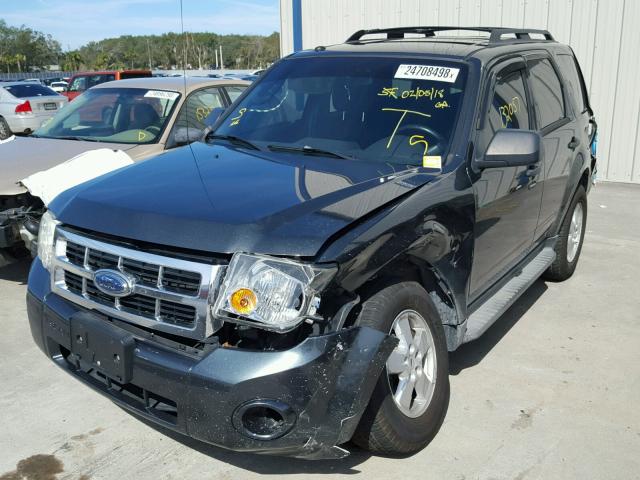 1FMCU93GX9KB14583 - 2009 FORD ESCAPE XLT CHARCOAL photo 2