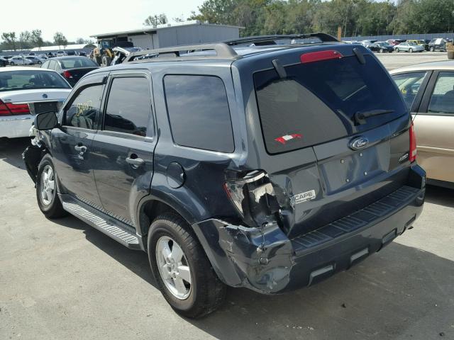 1FMCU93GX9KB14583 - 2009 FORD ESCAPE XLT CHARCOAL photo 3