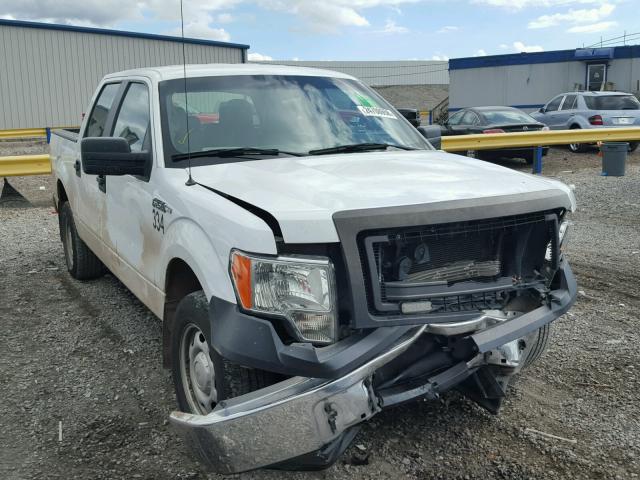 1FTFW1CF3EKF69161 - 2014 FORD F150 SUPER WHITE photo 1