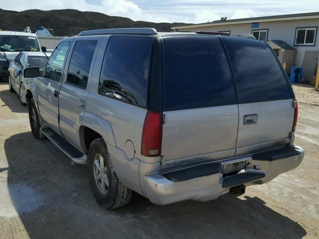 1GKEK63R0YR204080 - 2000 GMC DENALI SILVER photo 3