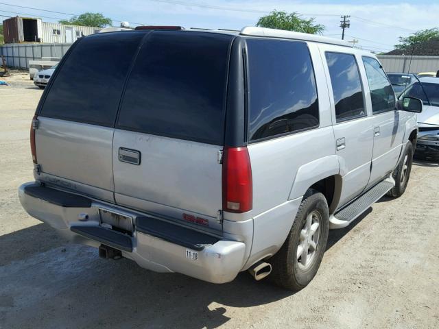 1GKEK63R0YR204080 - 2000 GMC DENALI SILVER photo 4