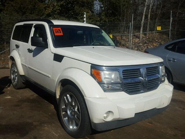 1D8GT58K48W231308 - 2008 DODGE NITRO SLT WHITE photo 1