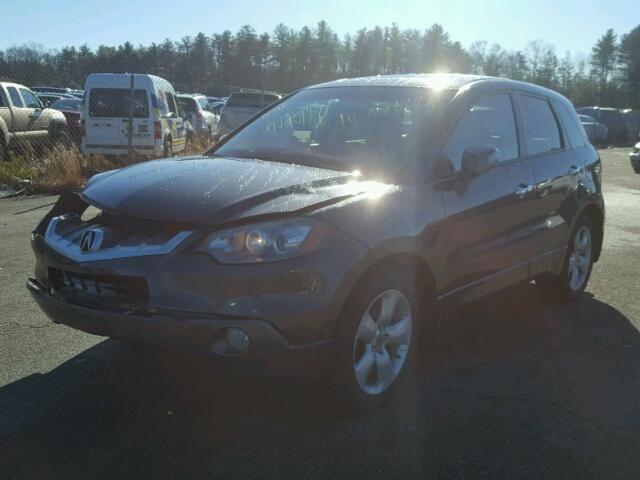 5J8TB18219A005333 - 2009 ACURA RDX GRAY photo 2