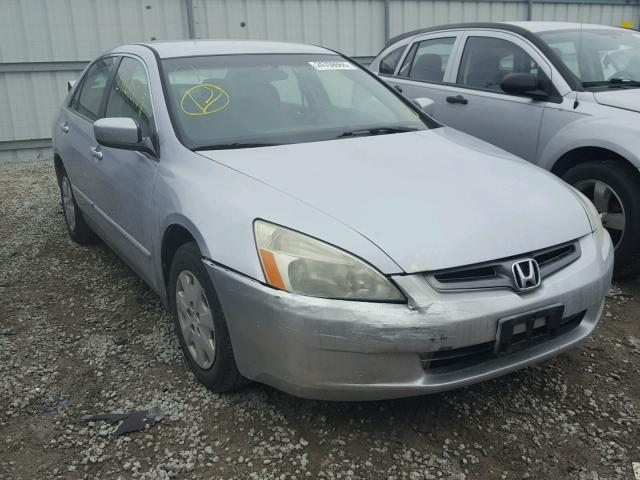 1HGCM56384A129105 - 2004 HONDA ACCORD LX SILVER photo 1