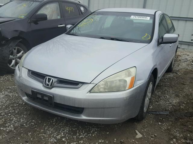 1HGCM56384A129105 - 2004 HONDA ACCORD LX SILVER photo 2