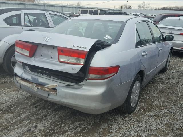 1HGCM56384A129105 - 2004 HONDA ACCORD LX SILVER photo 4