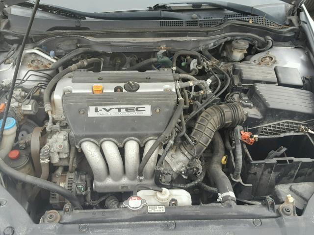 1HGCM56384A129105 - 2004 HONDA ACCORD LX SILVER photo 7