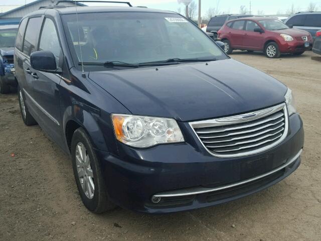 2C4RC1BG0DR777854 - 2013 CHRYSLER TOWN & COU BLUE photo 1