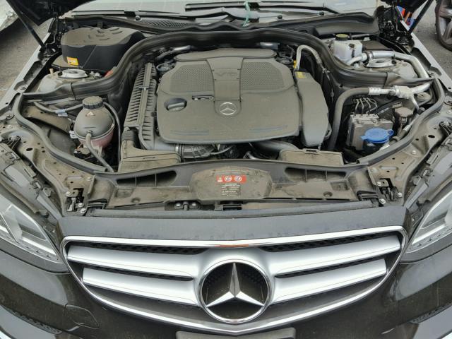 WDDHF5KB5GB254384 - 2016 MERCEDES-BENZ E CLASS BLACK photo 7