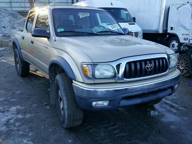 5TEHN72N42Z053440 - 2002 TOYOTA TACOMA DOU GOLD photo 1