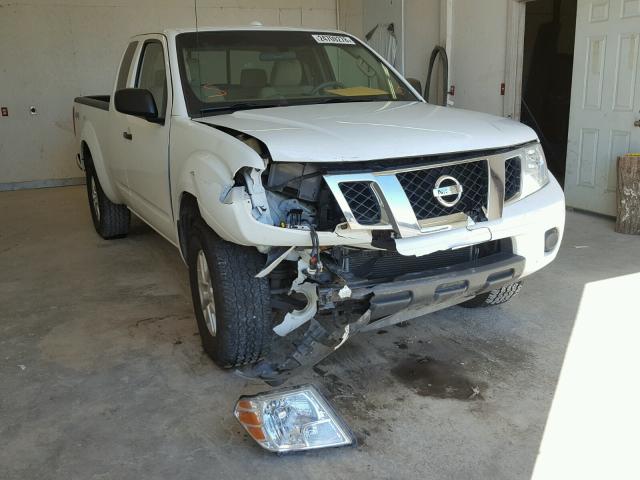 1N6AD0CW6EN743651 - 2014 NISSAN FRONTIER S WHITE photo 1