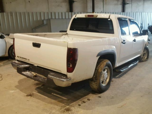 1GCDT136058164436 - 2005 CHEVROLET COLORADO WHITE photo 4