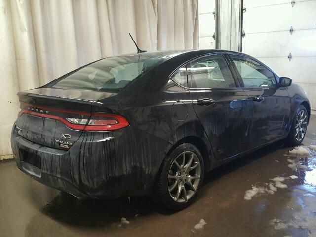 1C3CDFBB5ED860967 - 2014 DODGE DART SXT BLACK photo 4