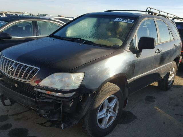 JTJHF10U510169486 - 2001 LEXUS RX 300 BLACK photo 2