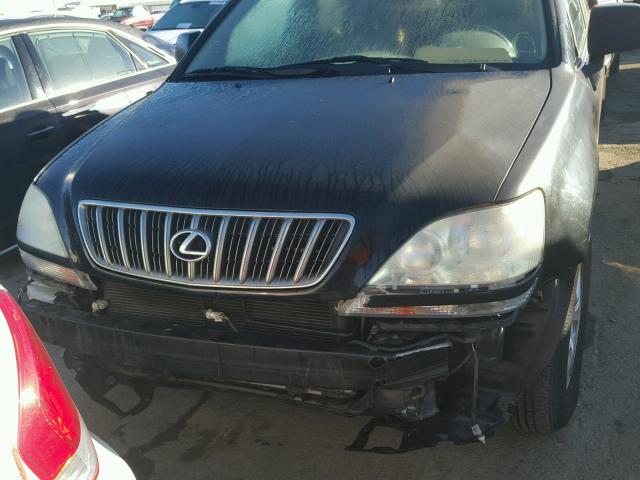 JTJHF10U510169486 - 2001 LEXUS RX 300 BLACK photo 9