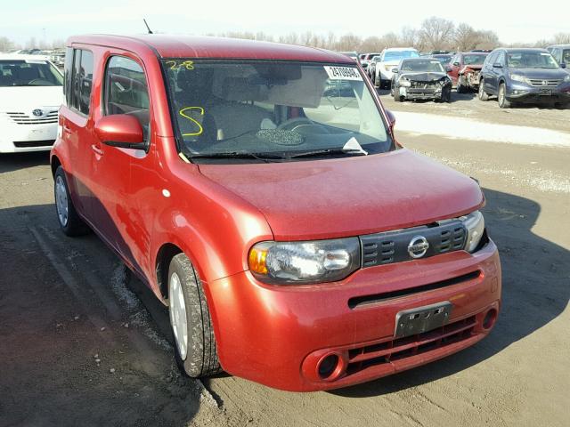 JN8AZ2KR9AT158049 - 2010 NISSAN CUBE BASE RED photo 1