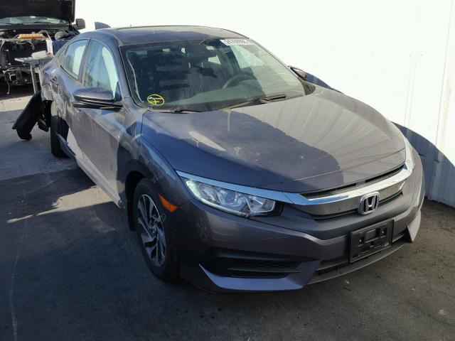 2HGFC2F79GH571236 - 2016 HONDA CIVIC EX GRAY photo 1