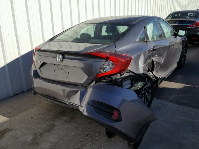 2HGFC2F79GH571236 - 2016 HONDA CIVIC EX GRAY photo 4