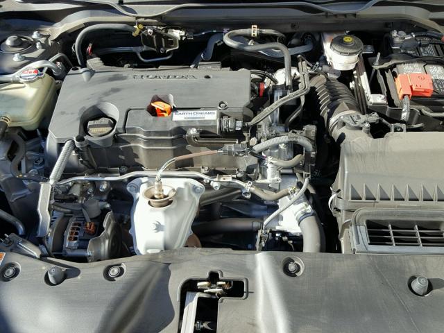 2HGFC2F79GH571236 - 2016 HONDA CIVIC EX GRAY photo 7