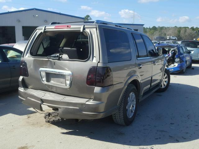 5LMFU27R63LJ14336 - 2003 LINCOLN NAVIGATOR BROWN photo 4