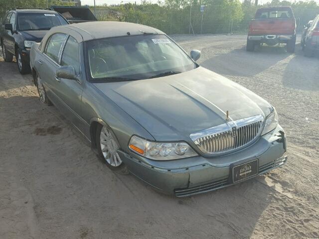 1LNHM81W15Y654230 - 2005 LINCOLN TOWN CAR S GREEN photo 1