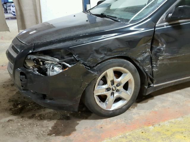 1G1ZC5EB2AF267296 - 2010 CHEVROLET MALIBU 1LT 黑色 照片 10